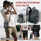 SDYSM Camera Backpack, Hardshell DSLR/SLR Camera Bag - Image 7