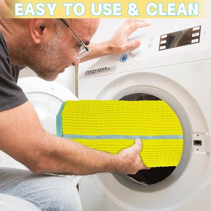 2PCS Shoe Washing Machine Bgs, Laundry Shoe Bags - Image 3