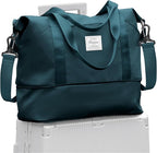 Travel Duffel Bag, Sports Tote Gym Bag, Shoulder Weekender Overnight Bag by WONHOX