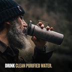 GRAYL UltraPress Titanium 16.9 oz Water Purifier & Filter Bottle - Image 5