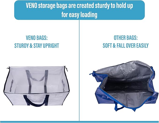 VENO 2 Pack Moving Bags, Heavy Duty, Moving Boxes Alternative, Packing Storage - Image 4