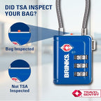 Brinks TSA Accepted Indicator Luggage Lock, 2.5 inch Long Shackle, New More - Image 2