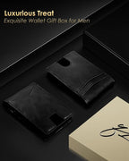 Wallet for Men - RFID Blocking Bifold Slim Minimalist Credit Card Holder Pop Up - Image 6