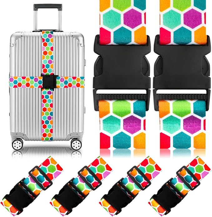Adjustable Travel Luggage Strap Suitcase Belt Travel Bag Accessories 1.96 in W by Gutsdoor