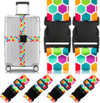 Adjustable Travel Luggage Strap Suitcase Belt Travel Bag Accessories 1.96 in W by Gutsdoor