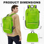 HOLYLUCK 20L lightweight packable Hiking Daypack Foldable Backpack - Image 2