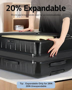 Luggage Sets 2 Pieces, 20 Inch Carry On Luggage and Expandable 28 Inch Checked - Image 4