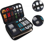 BUBM Double Layer Electronic Accessories Organizer, Travel Gear Bag - Image 2