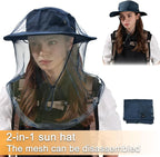 Sun Hats for Men Women Boonie Hat Foldable Fishing Hat UPF 50+ Bucket Hat for - Image 2