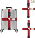 2-Pack Adjustable Luggage Straps by Unknown