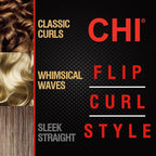 CHI Original Digital Ceramic Hair Straightener 1″ Flat Iron, Professional Tourmaline Hairstyling Tool for Smooth Frizz-Free Hair, Adjustable Digital Temperature Display, Salon-Quality Results