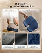 ProtoArc Seat Cushion, Office Chair Cushion - Image 7