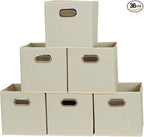 Household Essentials 82-1 Foldable Fabric Storage Bins |Cubby Cubes by HouseholdEssentials