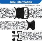 2 Pack Luggage Straps for Suitcases, Adjustable Travel Belt - Image 3