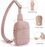Telena Small Sling Bag for Women Leather Crossbody Fanny Packs Chest Bag for - Image 4
