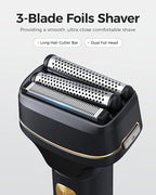 GLAKER Hair Clippers for Men Professional, Cordless Clippers for Hair Cutting, Mens Bear Trimmer, Electric Razor Barber Clippers Hair Trimmer, Gifts for Men
