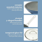 Sur La Table Kitchen Essentials Cool Commune Hard Anodized 10 Piece PFA Free - Image 4