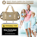 Travel Duffel Bag, Sports Tote Gym Bag, Shoulder Weekender Overnight Bag - Image 2