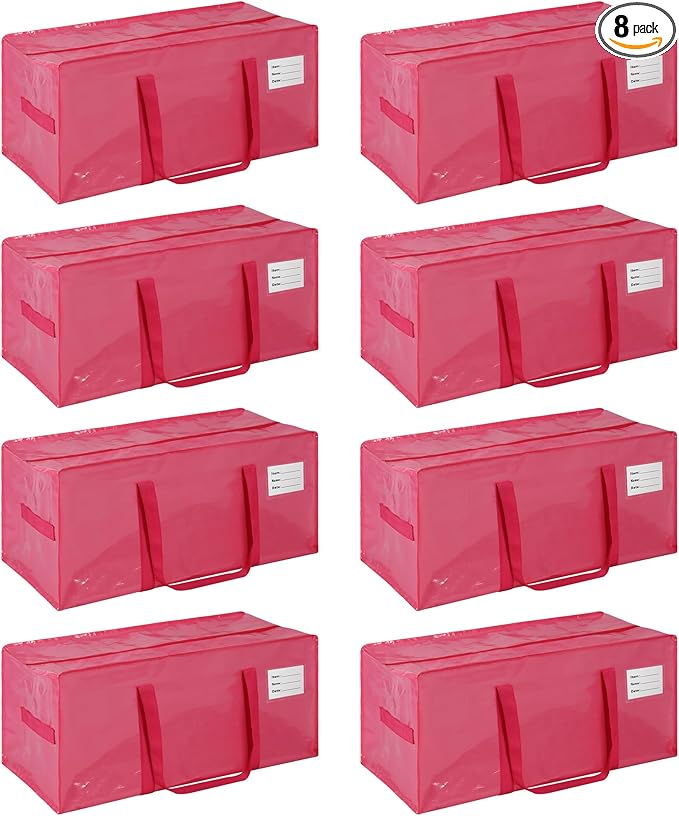 8 Pack Heavy Duty Extra Large Moving Bags by JCBZAMZ