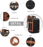 Kono Carry on Backpack, Waterproof Lightweight Daypack - Image 5