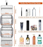 Hanging Travel Toiletry Bag, Large Capacity Cosmetic Travel Toiletry Organizer - Image 3