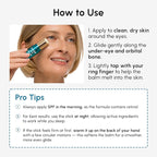 MAREE Under Eye Balm Stick with Retinol & Ceramide Complex – Facial Moisturizer for Dark Circles & Wrinkles – Under Eye Brightener Stick, Anti-Wrinkle Hydrating Face Skincare