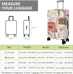 Travel Luggage Cover Suitcase Protector Fits 18-32 Inch Wheel Covers - Image 6