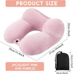 Sintuff 2 Pack Inflatable Travel Pillow - Image 2