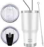 WETOWETO 30 oz Stainless Steel Tumbler, Insulated Coffee Tumbler Cup by Wetoweto
