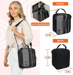 opux Insulated Lunch Box for Men Women Adult, Compact Lunch Bag for Kids Boy - Image 2