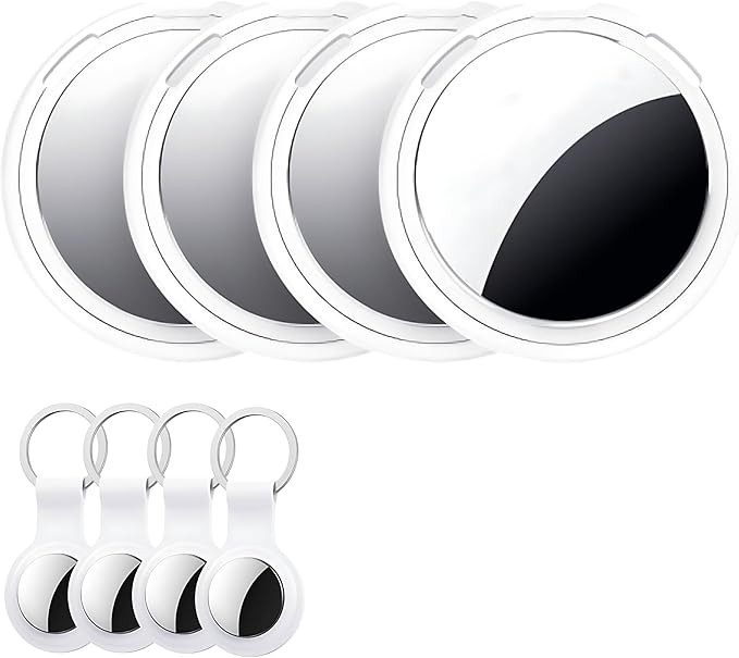 Tracker Tags-4 Pack Pair with Apple Find My Smart Bluetooth Tracking Tags Key by Votlik