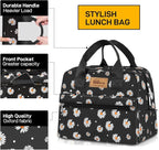 HOMESPON Insulated Lunch Bag for Women Men Lunch Box Cooler Lunch Tote for Work - Image 2