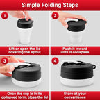 Protein Shaker Bottle Collapsible - Image 4
