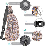 TITECOUGO Small Sling Bag, Lightweight Crossbody Backpack - Image 5