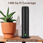 Waterless Scent Essential Oil Diffuser for Hotel,Whole House,Large Room, Office，Home，200ML Large Capacity, Covering 1500 Square feet (Black-A)