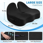 Seat Cushion, Memory Foam Office Chair Seat Cushion - Image 2