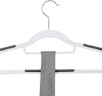 SONGMICS Pack of 30 Coat Hangers, Space-Saving Plastic Clothes Hangers - Image 7