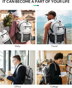 WATERFLY Travel Hiking Casual Backpack: 22L Lightweight Everyday Outdoor City - Image 7