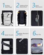 ECOHUB Small Hiking Backpack for Men Women, 20L Lightweight Travel Backpacks - Image 5