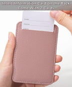 Teskyer Luggage Tags, 3 Pack Premium PU Leather Luggage Tags - Image 5