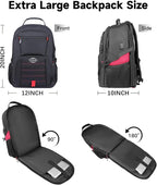 50L Travel Backpack, Extra Large Backpack, Laptop Backpack - Image 5