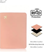 Passport Holder for Travel Essentials, RFID Blocking Passport Cover Case for - Image 2