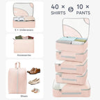 ALL INCLUDED 10 Set Durable Packing Cubes - Image 4