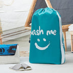 HOMEST 2 Pack XL Wash Me Travel Laundry Bag, Machine Washable Dirty Clothes - Image 2