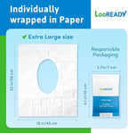 Individually Wrapped Toilet Seat Covers Disposable Flushable - Image 3