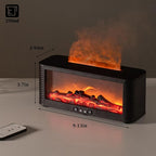 Essential Oil Diffuser for Home, Bedroom Humidifiers, Air Scent Aroma Aromatherapy Ultrasonic Humidifier Machine Timer Small Mini difusor de Aromas para casa Living Room Office Decor Gifts Fireplace