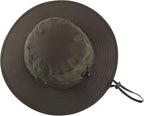 Home Prefer UPF 50+ Men's Sun Hat Wide Brim Bucket Hat UV Protection Hat - Image 3