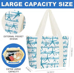 Beach Bags Wet Bag for Swimsuit Tote Bag for Friends Travel Gifts, Aloha Bags - Image 2