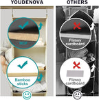 YOUDENOVA Hanging Closet Organizer, 5-Shelf Closet Hanging Storage Shelves - Image 4