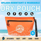 3-Pack Tactiko Heavy-Duty Splash Water Resistant Zipper Pouches - Image 2